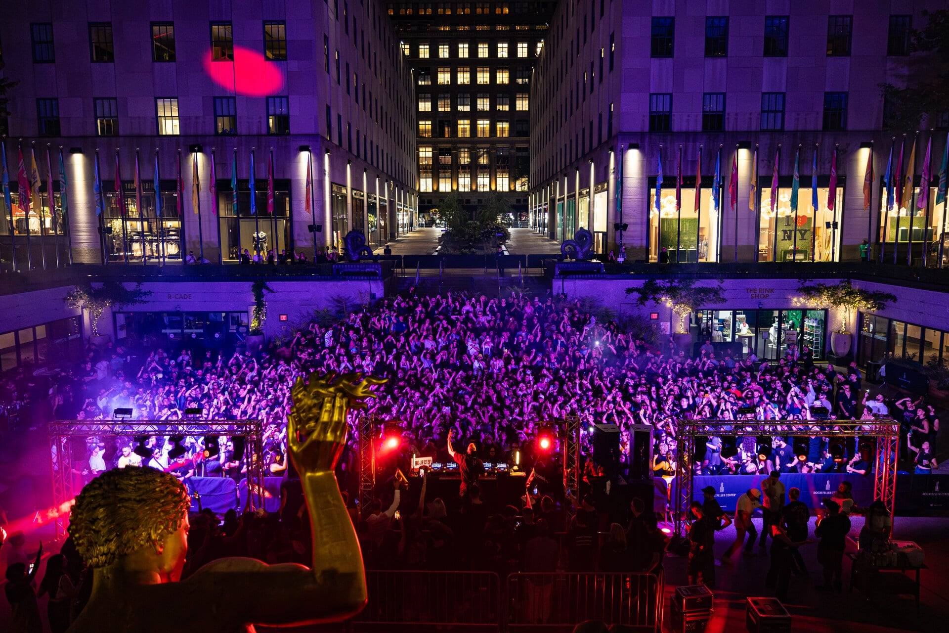 Techno Night At Rockefeller Center featured project