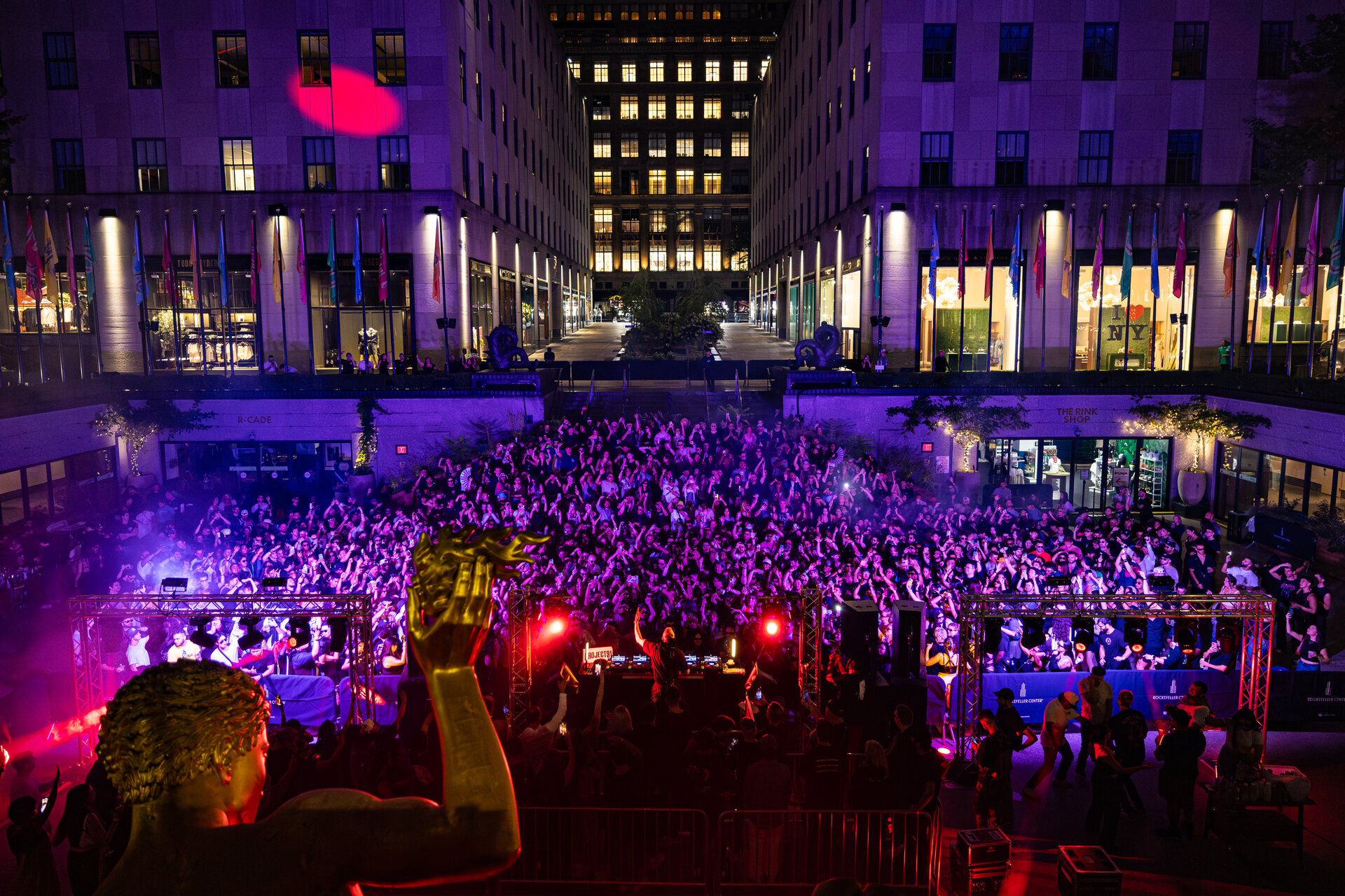 Techno Night At Rockefeller Center featured project