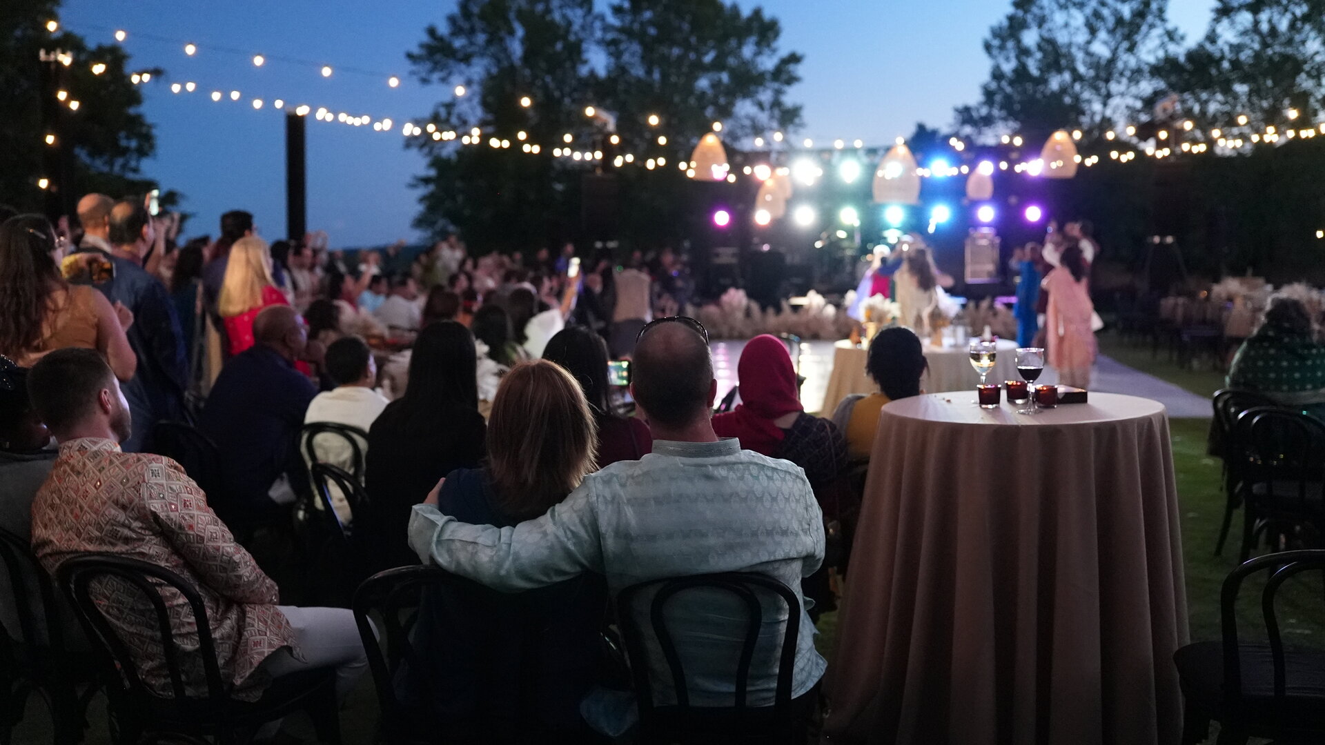 A Mansion Lawn Turned Open-Air Concert.